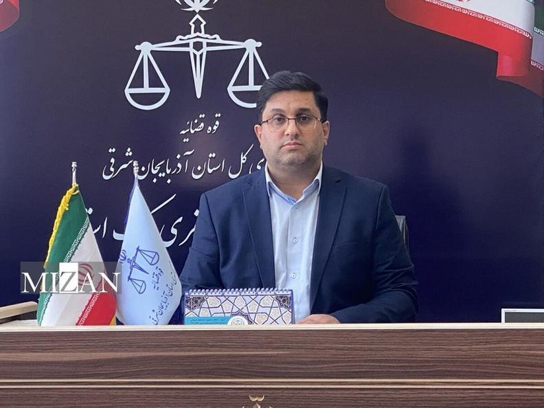 حسین جوانمرد از قضات جوان دادگستری استان آذربایجان شرقی